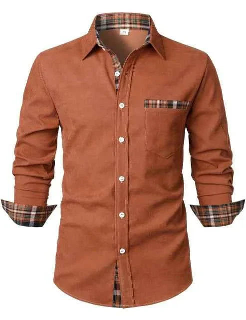 James Whitmore | Classic Checked Trim Shirt