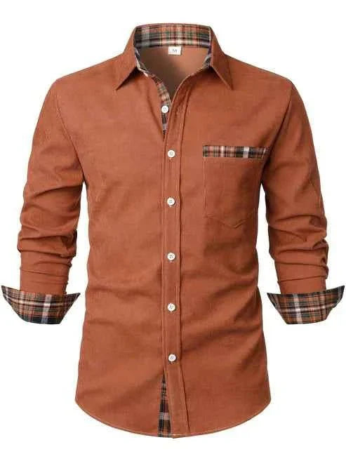 James Whitmore | Classic Checked Trim Shirt