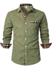James Whitmore | Classic Checked Trim Shirt