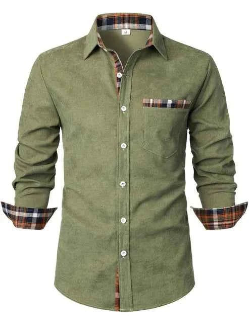 James Whitmore | Classic Checked Trim Shirt