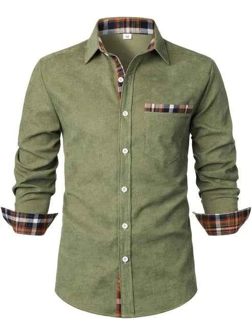 James Whitmore | Classic Checked Trim Shirt
