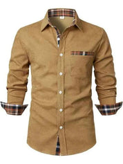 James Whitmore | Classic Checked Trim Shirt