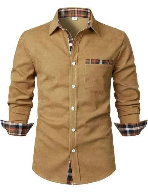 James Whitmore | Classic Checked Trim Shirt