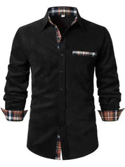 James Whitmore | Classic Checked Trim Shirt