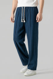Matteo Sinclair | Relaxed Linen Trousers For Men