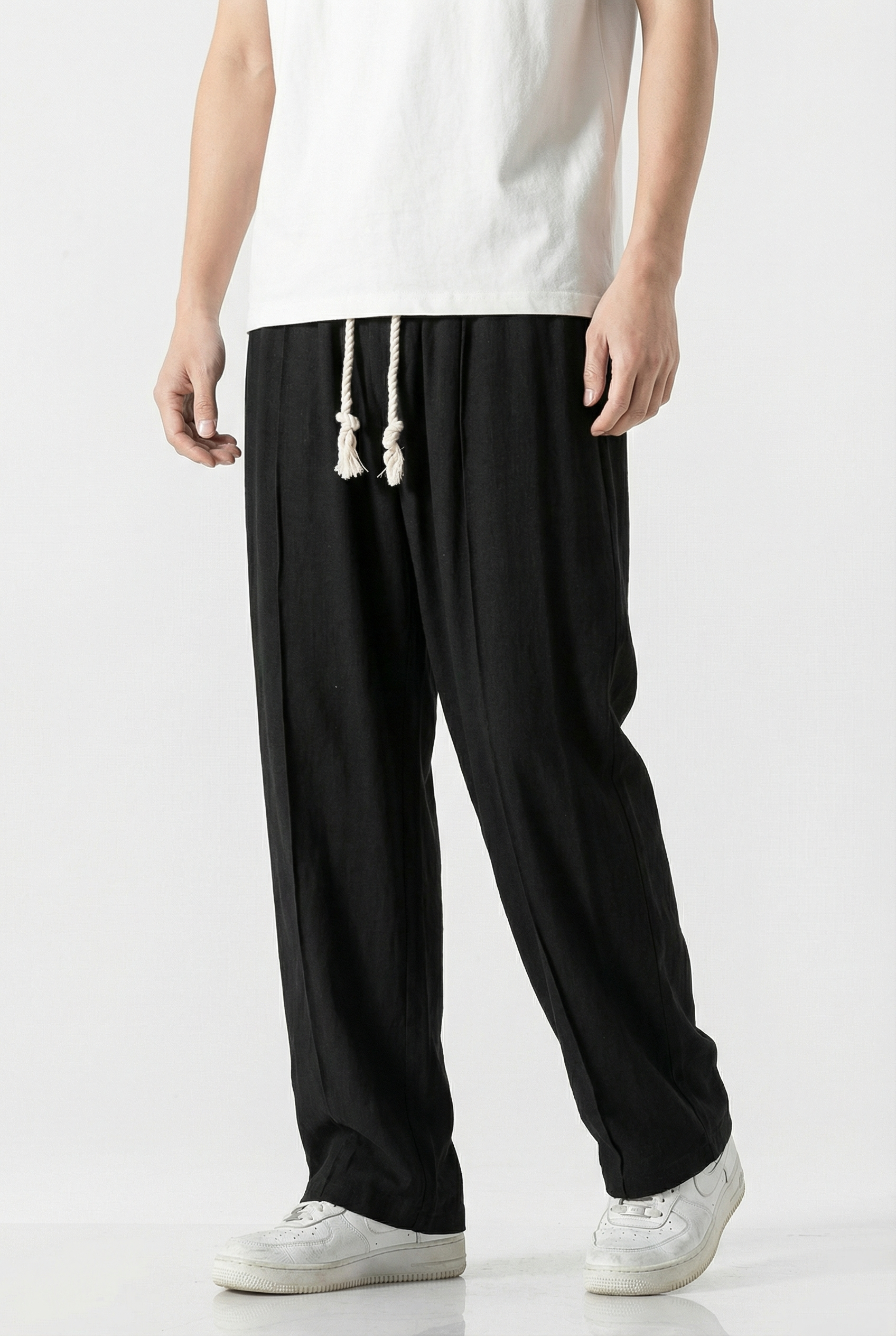 Matteo Sinclair | Relaxed Linen Trousers For Men