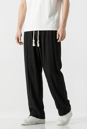 Matteo Sinclair | Relaxed Linen Trousers For Men