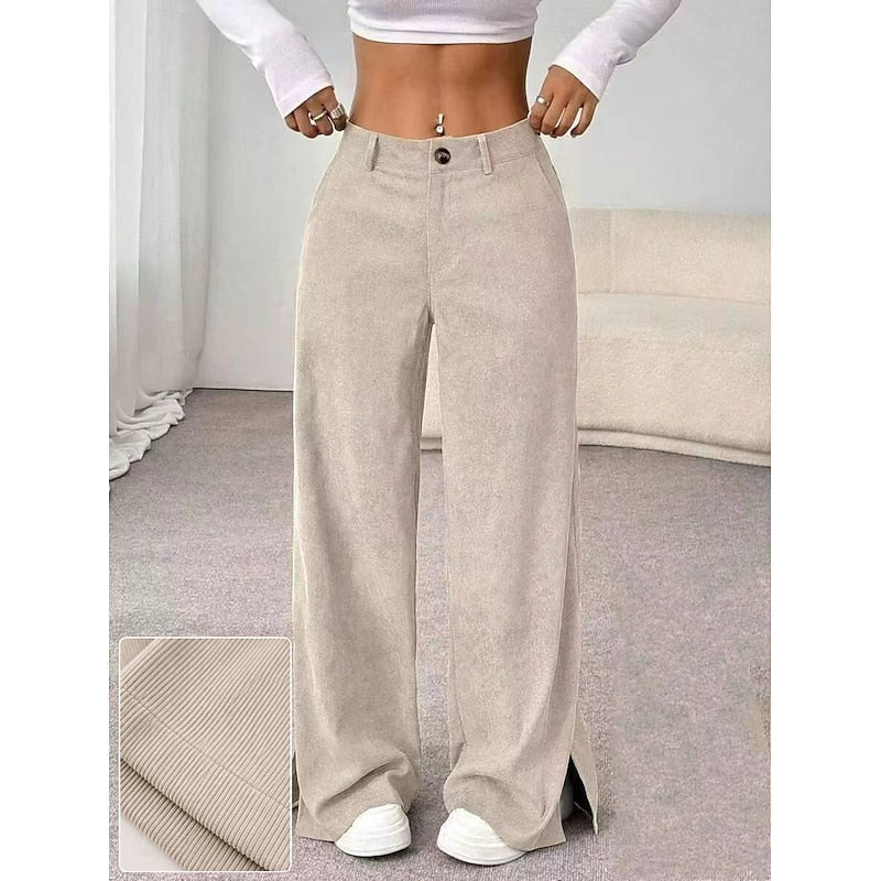 Fiona Sinclair | Pantalon large taille haute