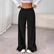 Fiona Sinclair | Pantalon large taille haute