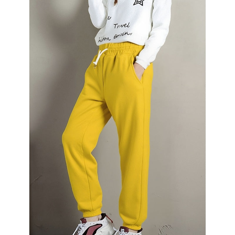 Margaret Fothergill | Joggers douillets en polaire taille haute