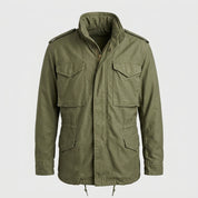 Imogen Turner | Vintage Military Field Jacket with Hidden Hood