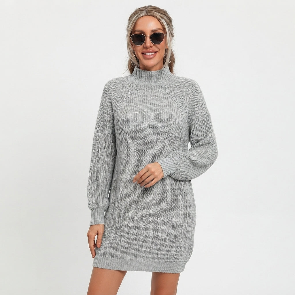 Isobel Fairweather | Robe pull courte à col roulé pour femme