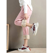 Margaret Fothergill | Joggers douillets en polaire taille haute