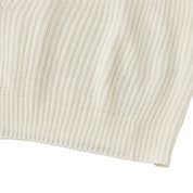 Henry Blackwell | Cream Waffle Knit Sweater for Men