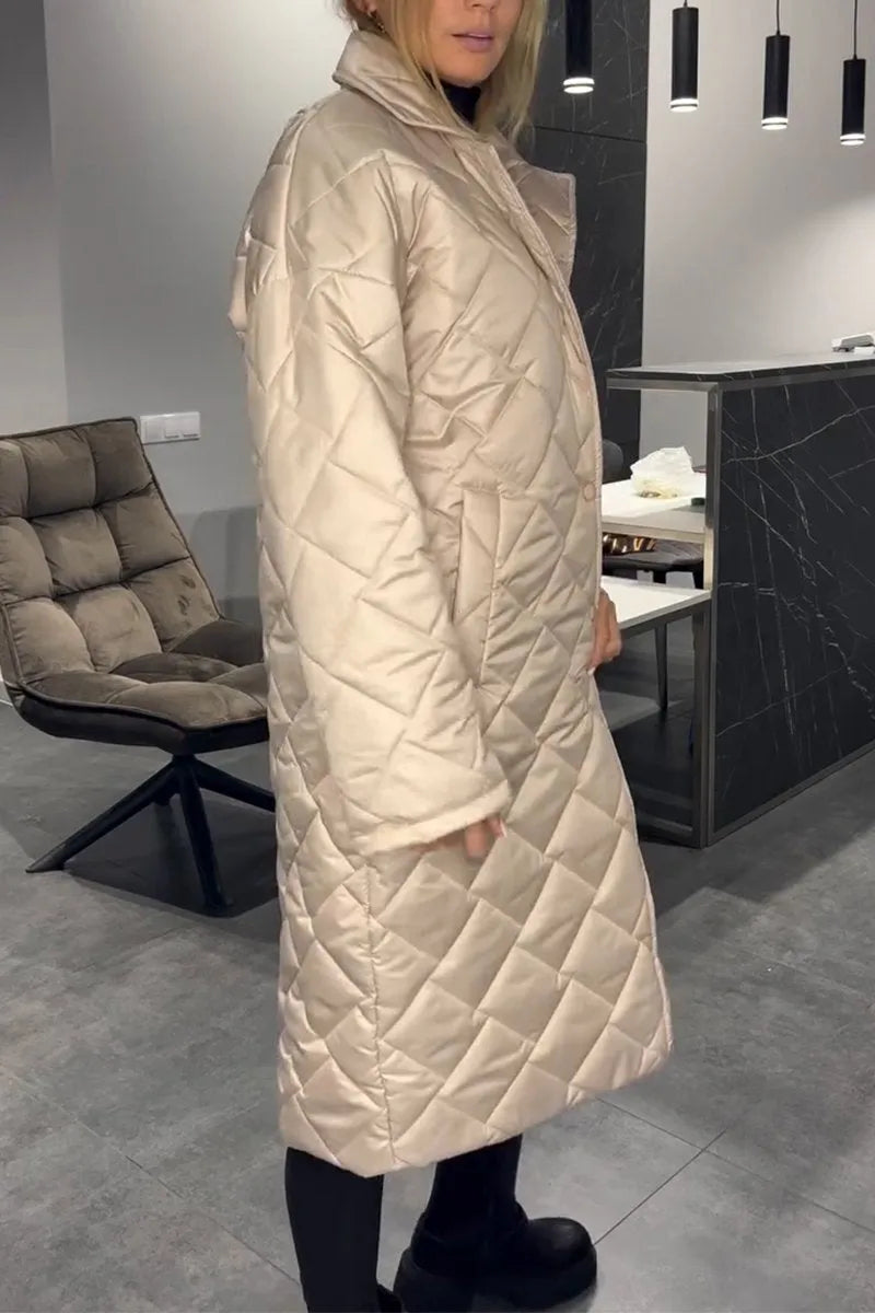 Phoebe Marchmont | Manteau matelassé réversible avec doublure à imprimé léopard