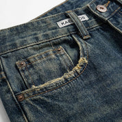 Camille Vosselair | High-Rise Wide-Leg Vintage Wash Jeans