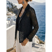 Arabella Lewis | Lace Openwork Blazer