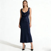 Amelia Hartwell | Satin Maxi Prom Dress For Women