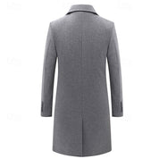 Tabitha Wentworth | Manteau ajusté croisé gris
