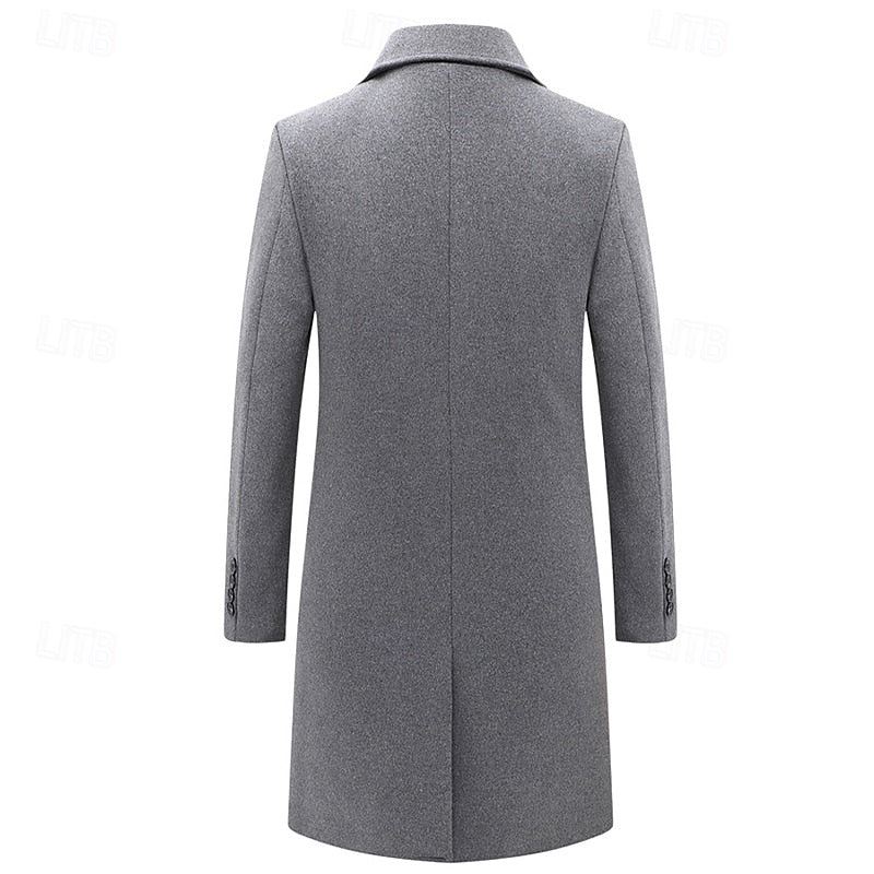 Tabitha Wentworth | Manteau ajusté croisé gris