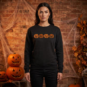 Little Boo | Pumpkin Halloween Sweater For Women
