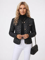 Maeve Jones | Manteau court matelassé à losanges