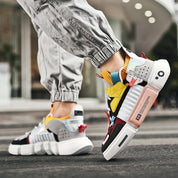 Harriet Woods | Baskets tendance à semelle épaisse color-block