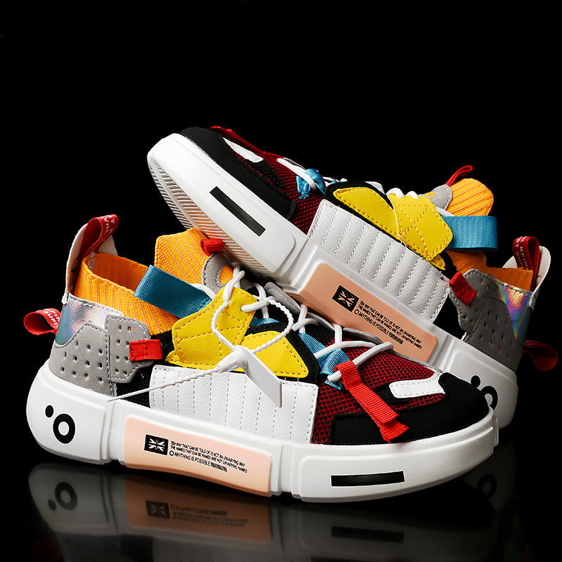 Harriet Woods | Baskets tendance à semelle épaisse color-block