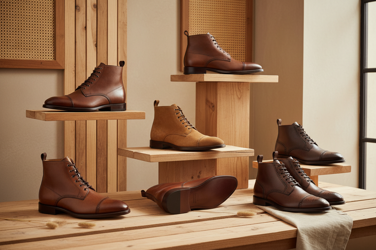 make-a-picture-for-mens-shoes-boots-focus-on-a-beige-wood-environment-on-the-shoes.png