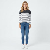 Marianne Radcliffe | Striped Long Sleeve Top