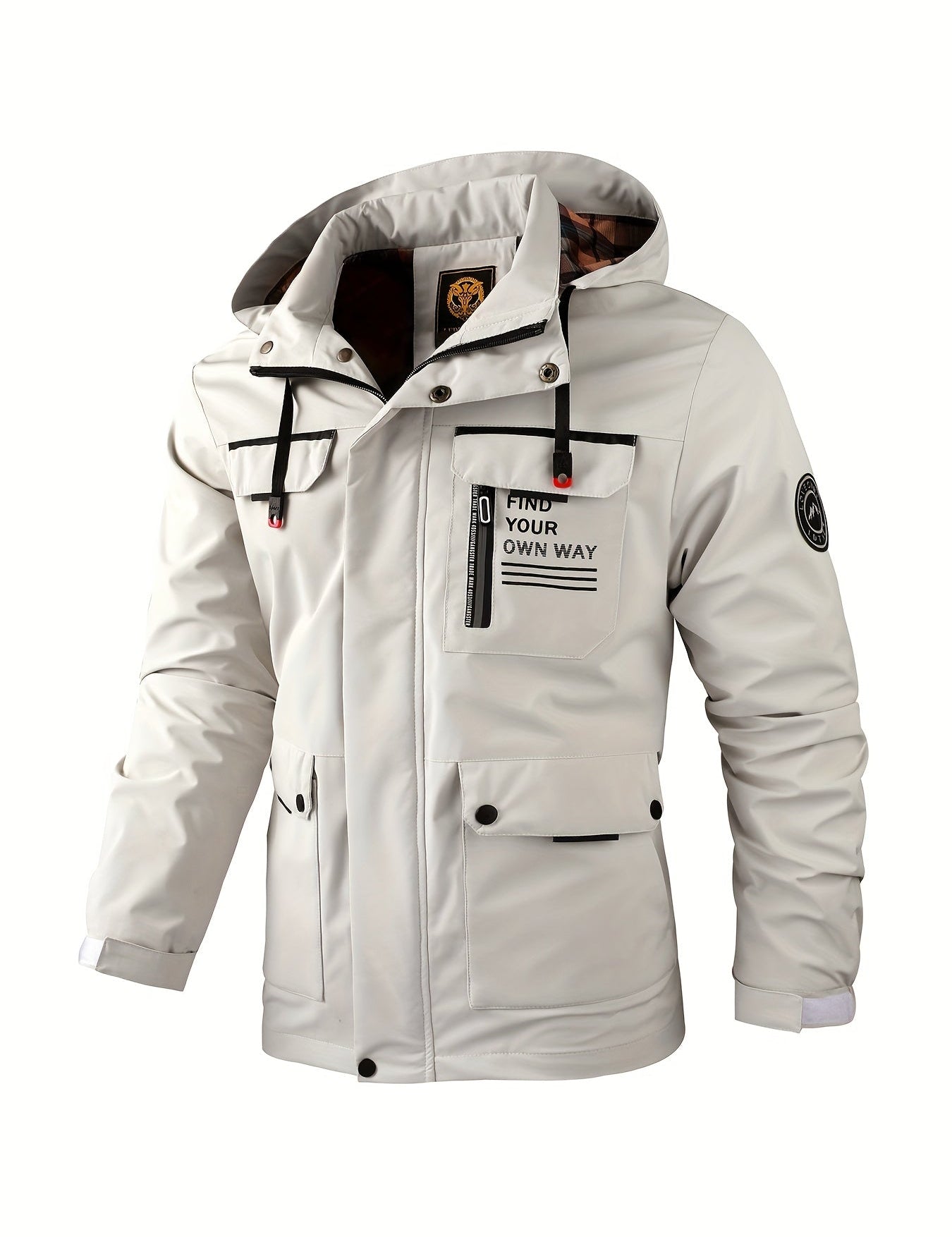 Freddie Clarke | Men's Weatherproof Hooded Jacket in Black