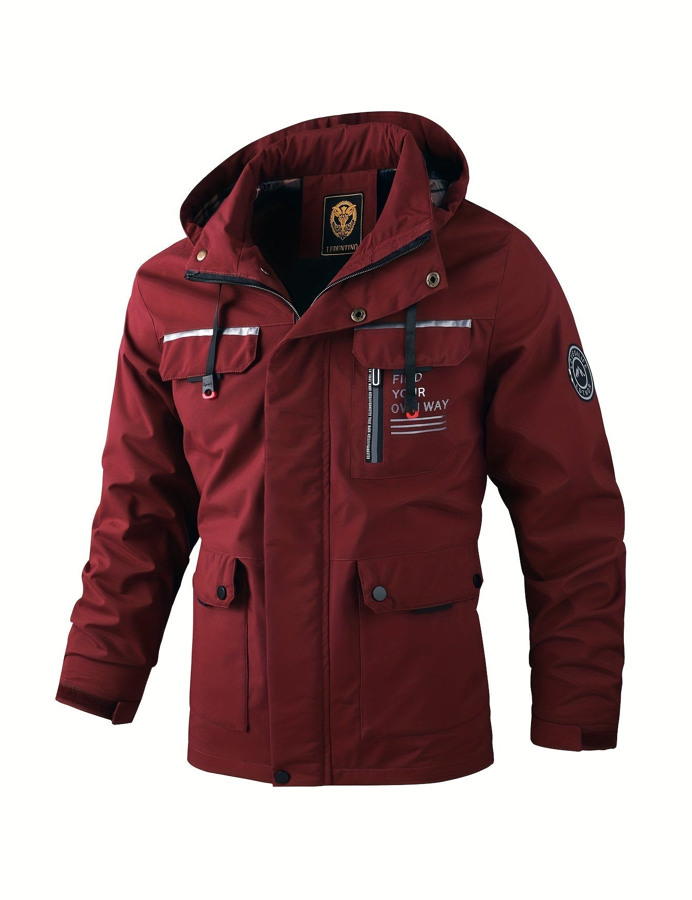 Freddie Clarke | Men's Weatherproof Hooded Jacket in Black