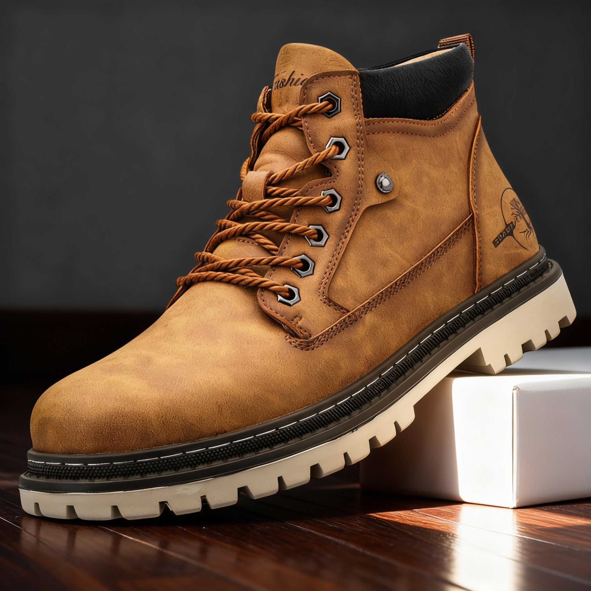 Edward Davies | Men's Leather Ankle Work Boots