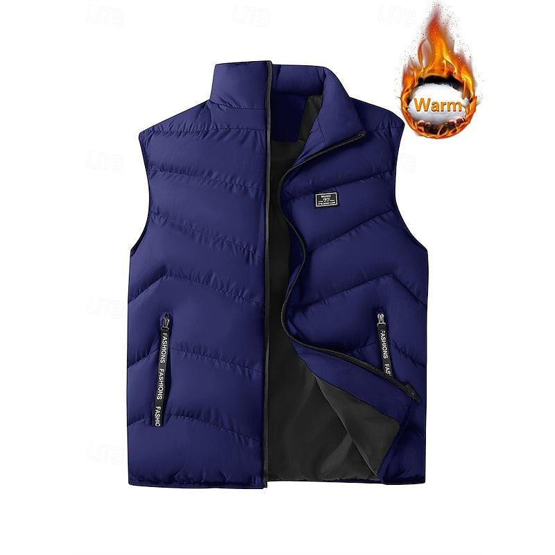 Florence Shaw | Red Quilted Padded Gilet for Women