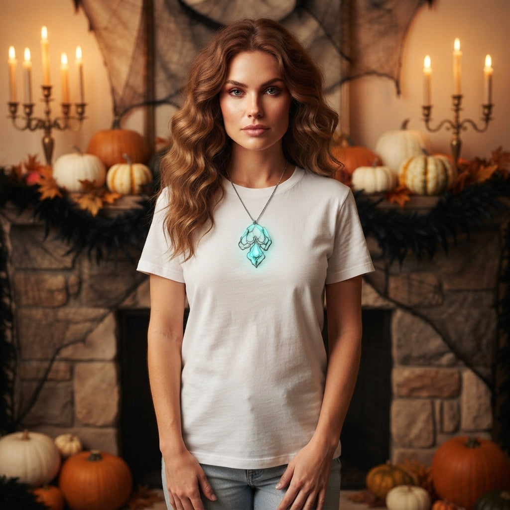 Collier d’Halloween Toile d’ombre | Araignée