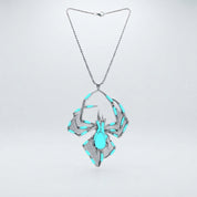 Collier d’Halloween Toile d’ombre | Araignée