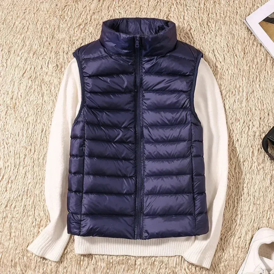 Elowen Hartwood | Lightweight Puffer Gilet with Zip