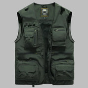 Harrison Blake | Multi-Pocket Utility Vest For Men