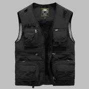 Harrison Blake | Multi-Pocket Utility Vest For Men