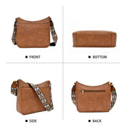 Camille Laurent | Vintage Leather Crossbody Bag For Women