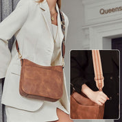 Camille Laurent | Vintage Leather Crossbody Bag For Women