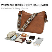 Camille Laurent | Vintage Leather Crossbody Bag For Women