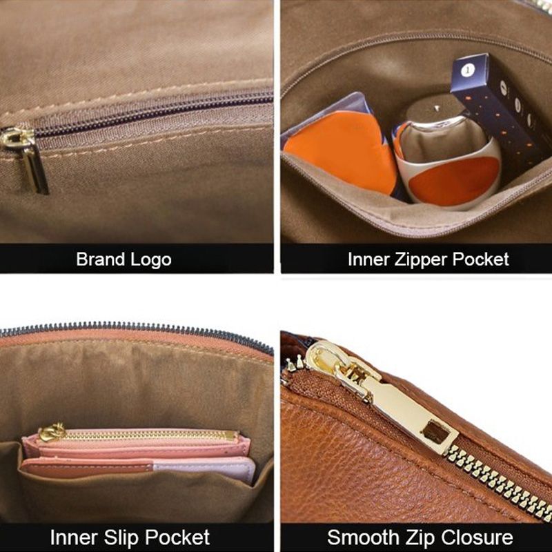 Camille Laurent | Vintage Leather Crossbody Bag For Women