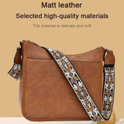 Camille Laurent | Vintage Leather Crossbody Bag For Women