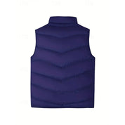 Florence Shaw | Red Quilted Padded Gilet for Women