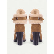 Alice Wood | Bottes d’hiver à lacets bordées de fourrure