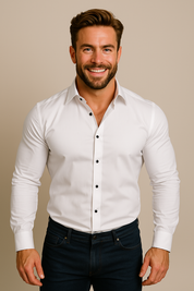 Nathaniel Brooks | Premium Tailored Dress Shirt For Men