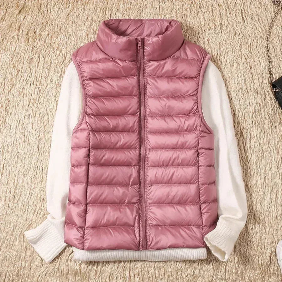 Elowen Hartwood | Lightweight Puffer Gilet with Zip