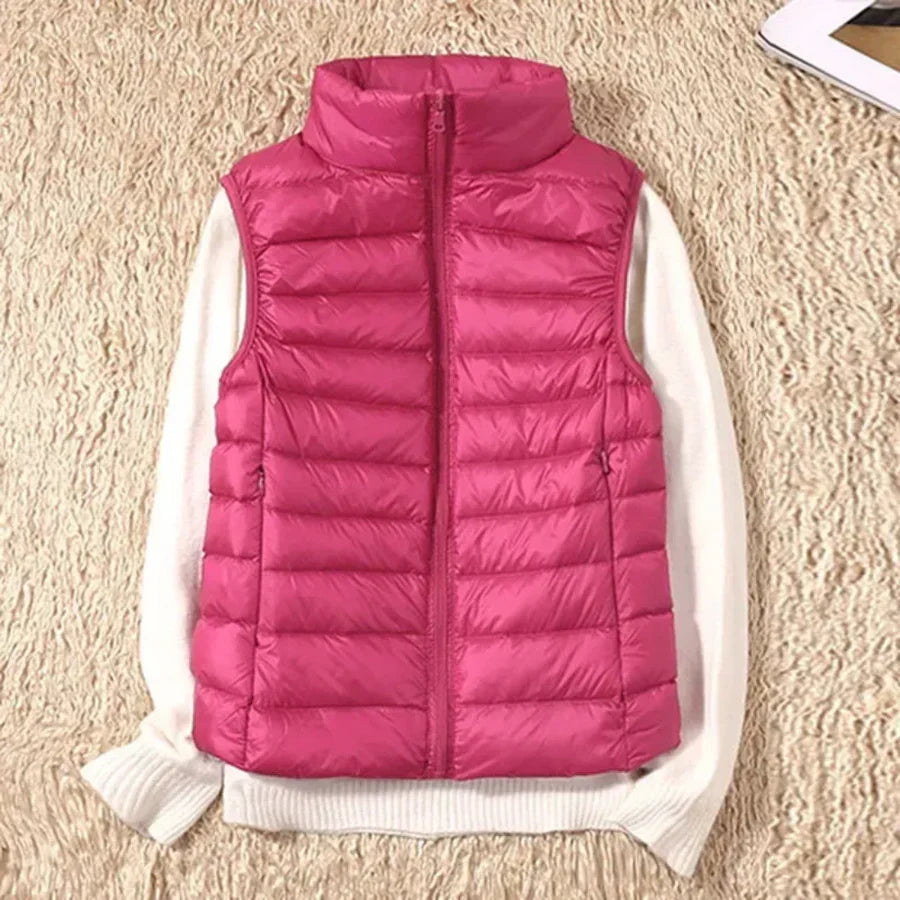 Elowen Hartwood | Lightweight Puffer Gilet with Zip