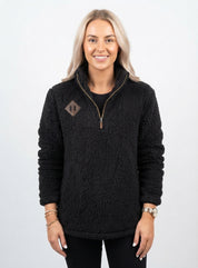 Poppy Griffiths | Plush Half-Zip Fleece Pullover